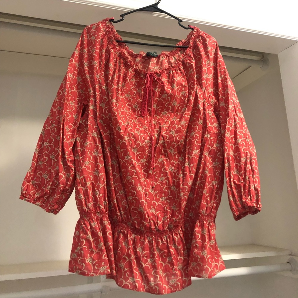 RL Crop Top Smoke Free Home 2X